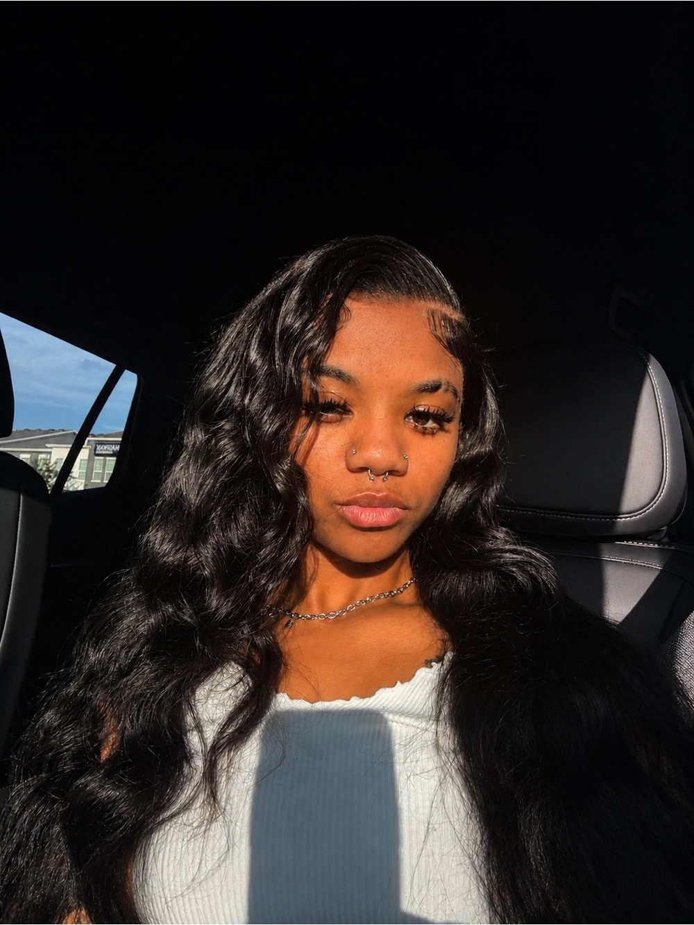 Black Body Wave Human Hair Wig - Luxurious Natural Look